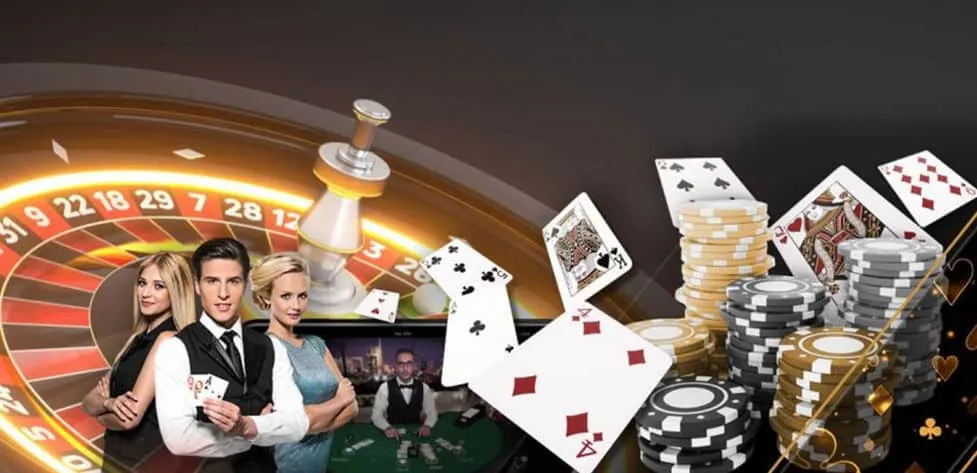 A variety of online table games including blackjack and roulette